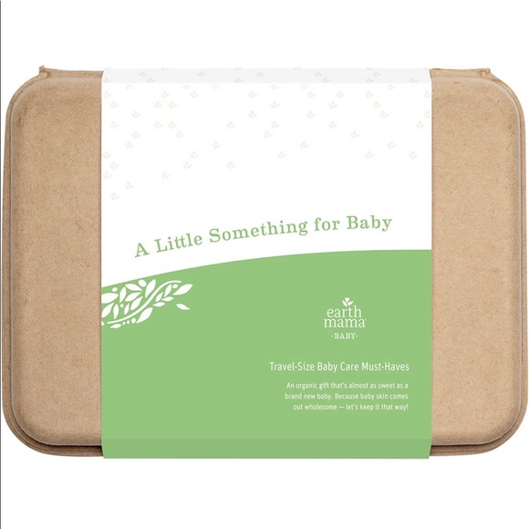 Earth Mama A Little Something for Baby Gift Set, Safe Skin Care Essentials - Picture 2 of 3